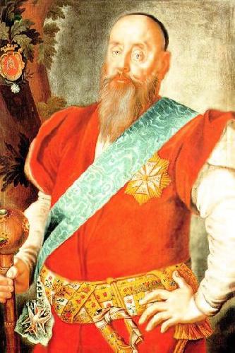 unknow artist Portrait of the Grand Crown Hetman Waclaw Rzeuski oil painting image